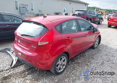 2012 Ford Fiesta Ses z USA, uszkodzony, nr VIN 3FADP4FJ0CM121025